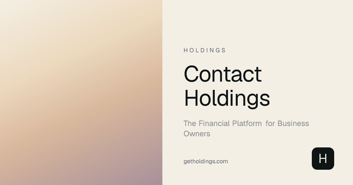 Contact Holdings — Support, Sales & Partnerships
