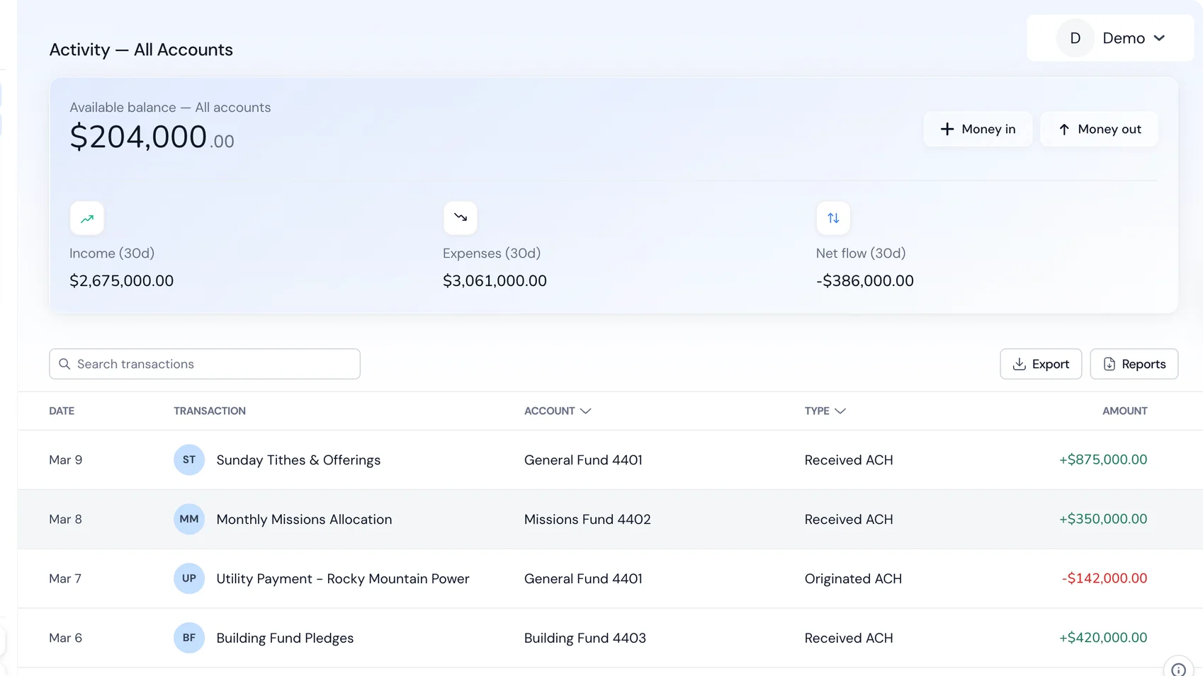 Your new Holdings dashboard — ready from day one