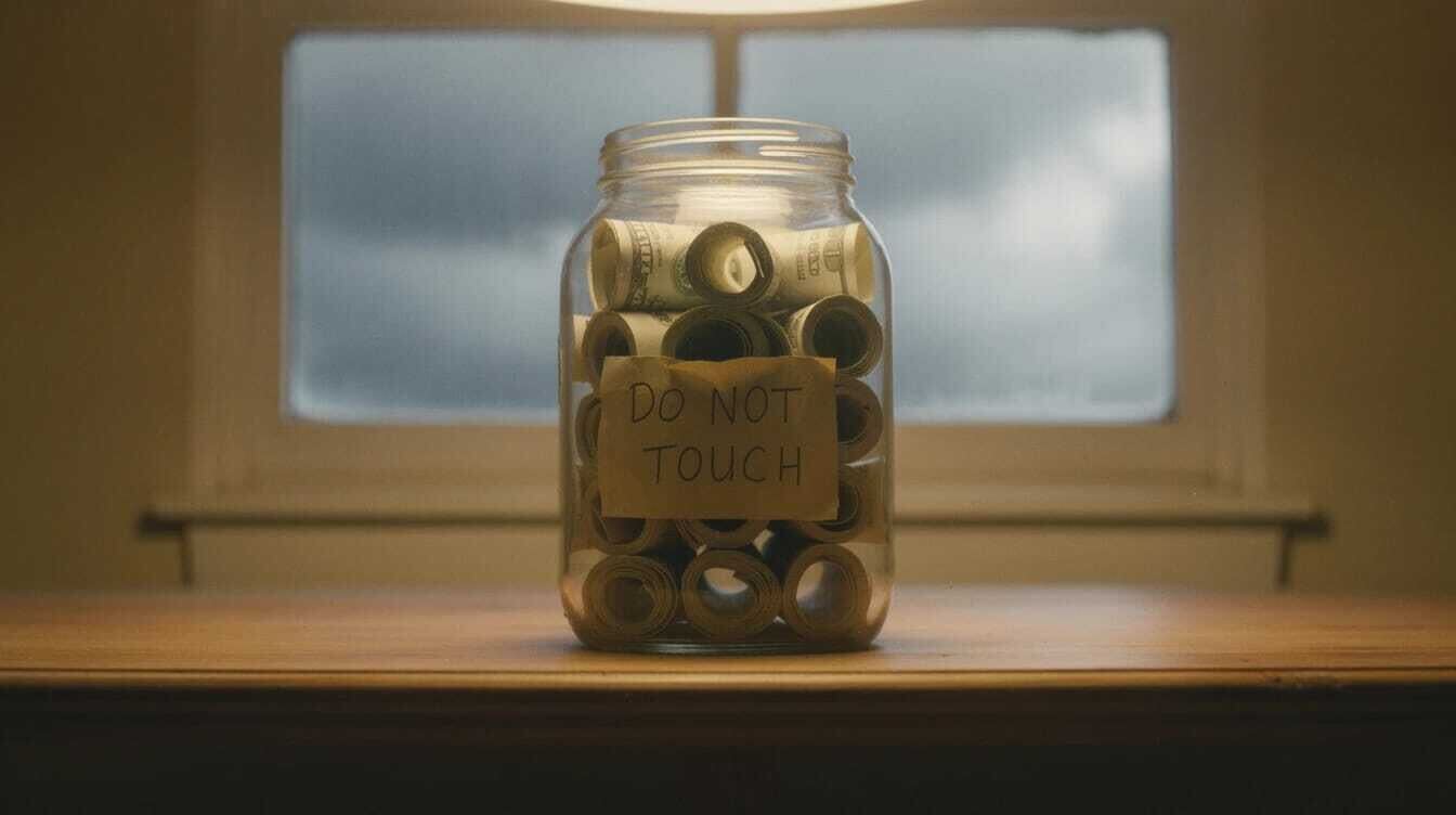 Do not touch money jar